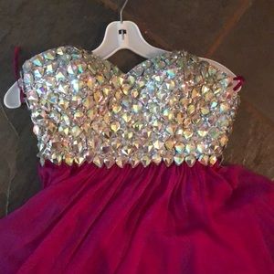 Gemstone Prom Pageant Dress